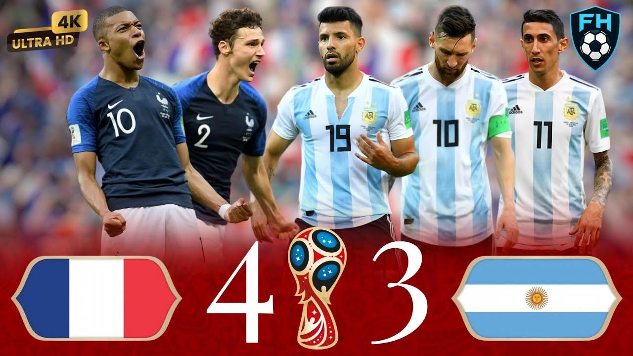 Франция шокирует мир и выбивает Аргентину за борт мундиаля 😱🔥 ● Франция (4-3) Аргентина ¦ 4K 🎬