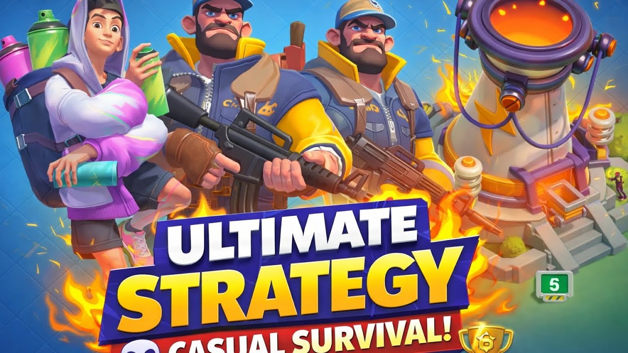 Casual Strategy Survival – Power Your Way to Victory!
