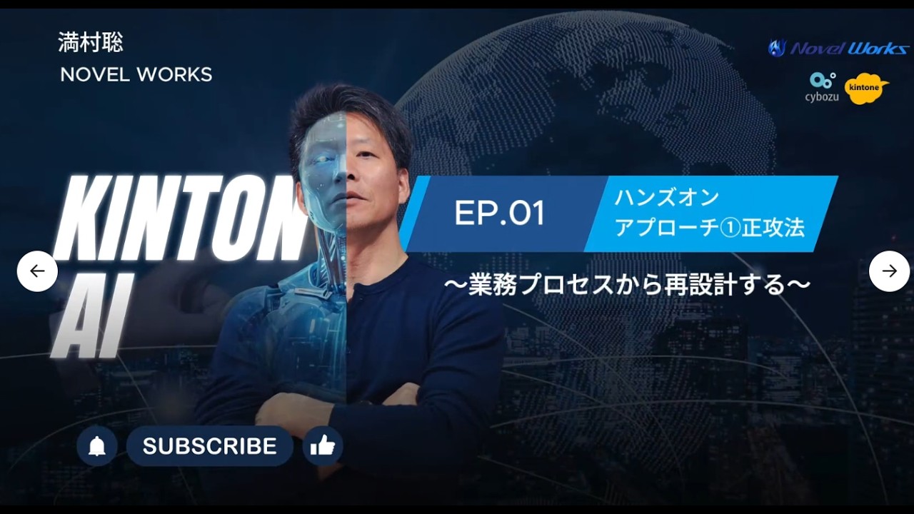 kintone×生成AI『実践編』 EP01/ハンズオン:アプローチ①～業務プロセスから再設計する～