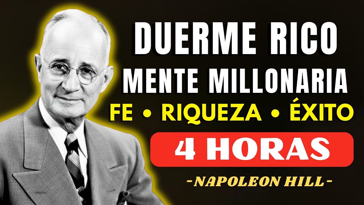 4 Hours of Napoleon Hill Meditation to Attract Abundant Wealth
