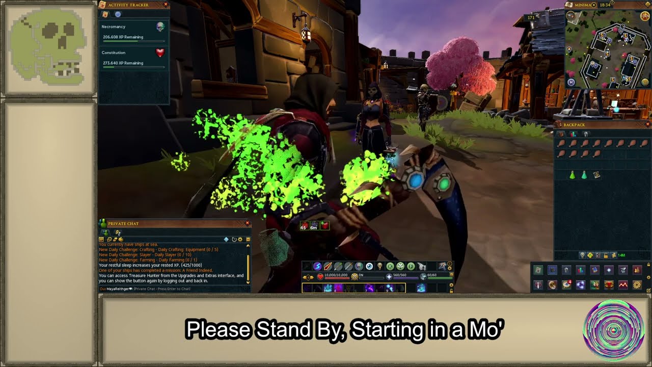 [Stream VOD - RS3 7] | Dailies, combat training, maybe some bossing, eepy Ada post-gardening mode