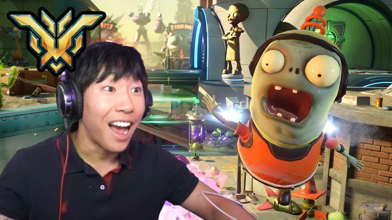pro overwatch player plays Garden Warfare 2 for the first time