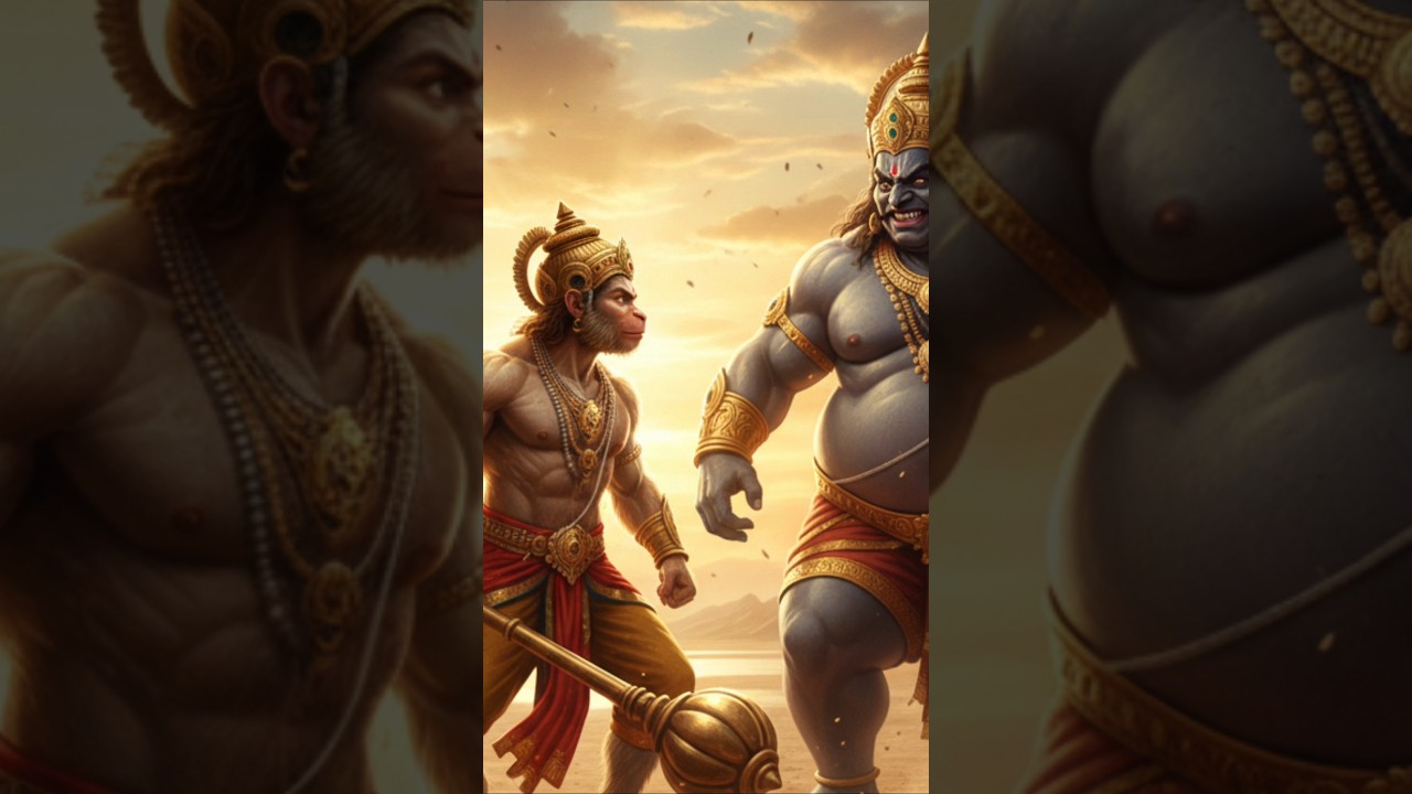 Hanuman vs kumbakarna  