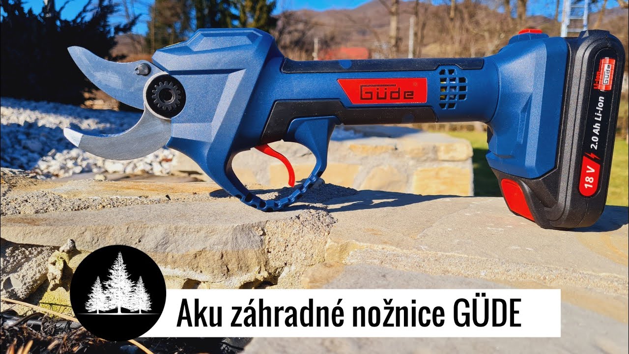 Aku záhradné nožnice GÜDE. Ako si poradia s našou záhradou?