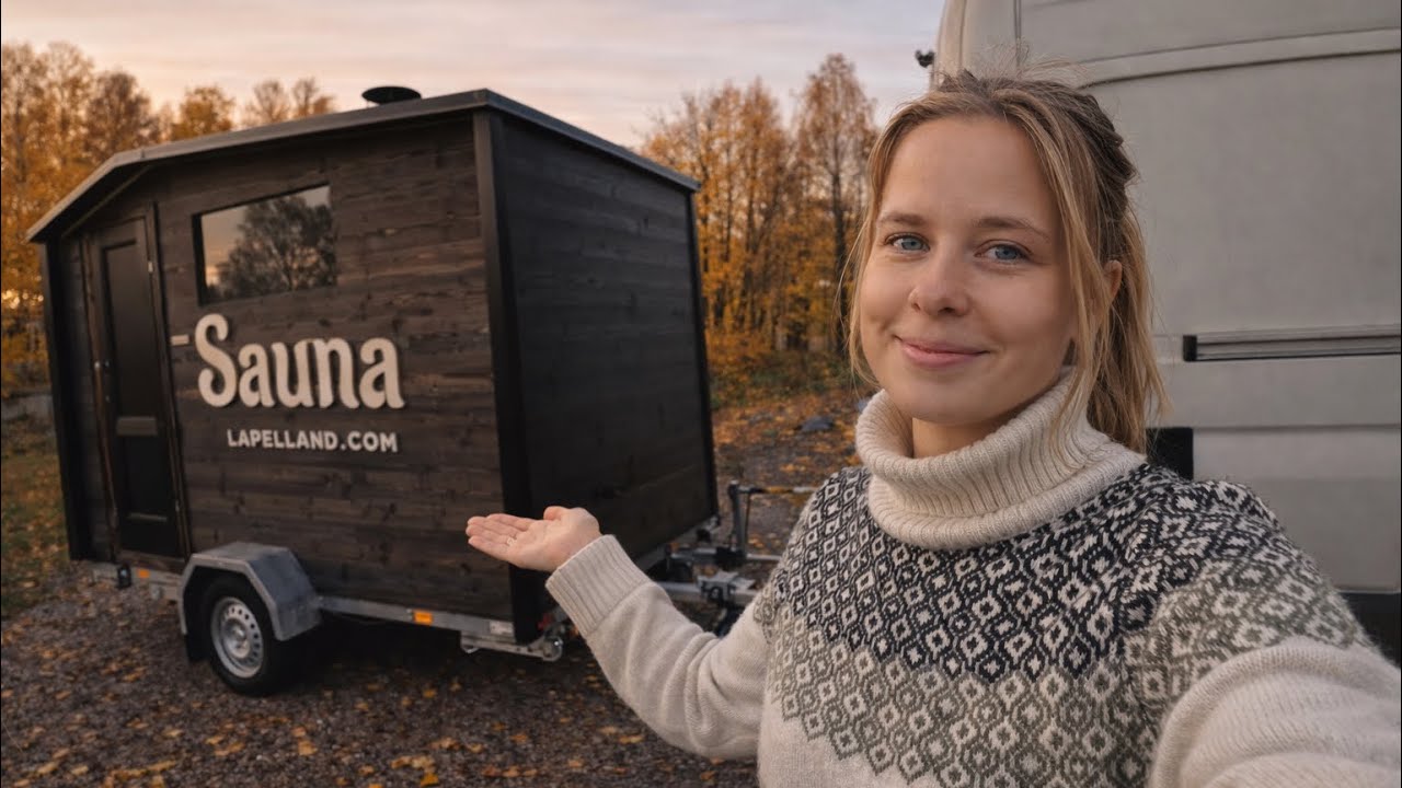 Added a Sauna to my Camper | Solo Female Van Life