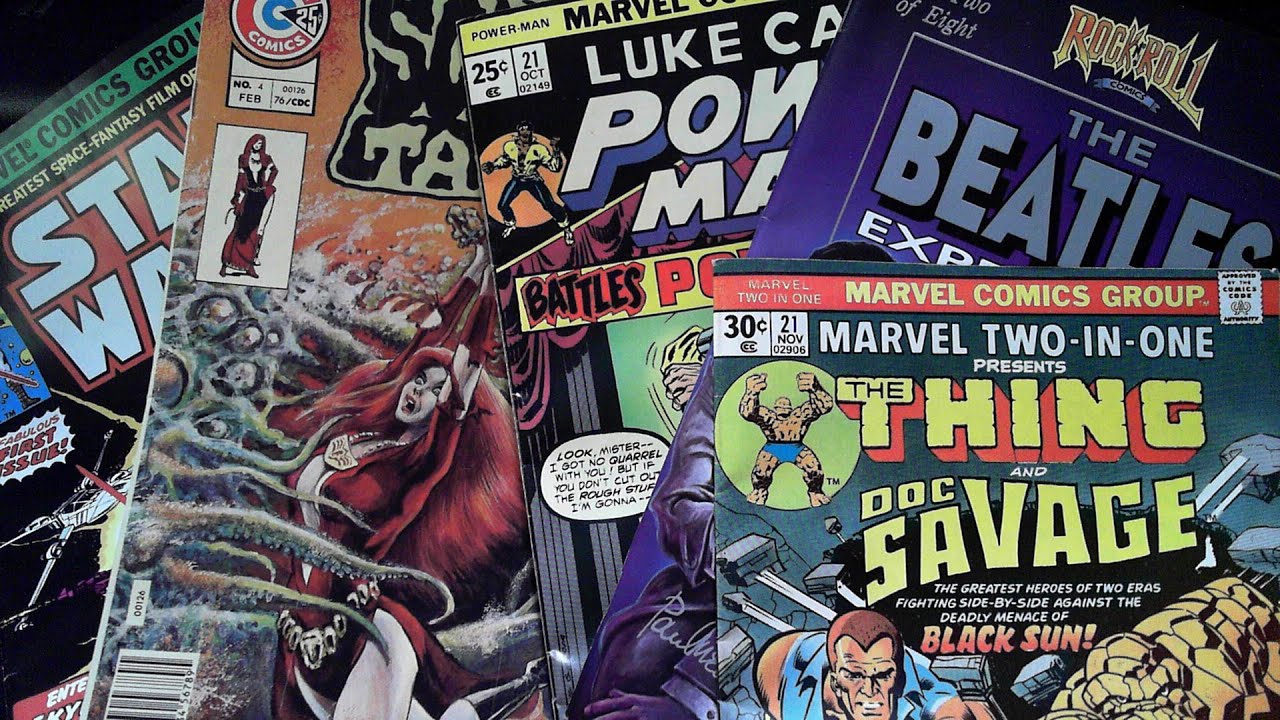 The Beatles! Star Wars! Luke Cage! Doc Savage! The Thing! Scary Tales!