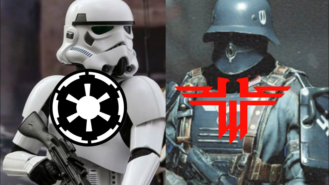 The Imperial Colossus SS March MASHUP - Star Wars & Wolfenstein ll