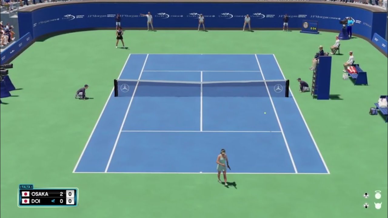 Naomi Osaka vs Misaki Doi | WTA Us Open Live Gameplay