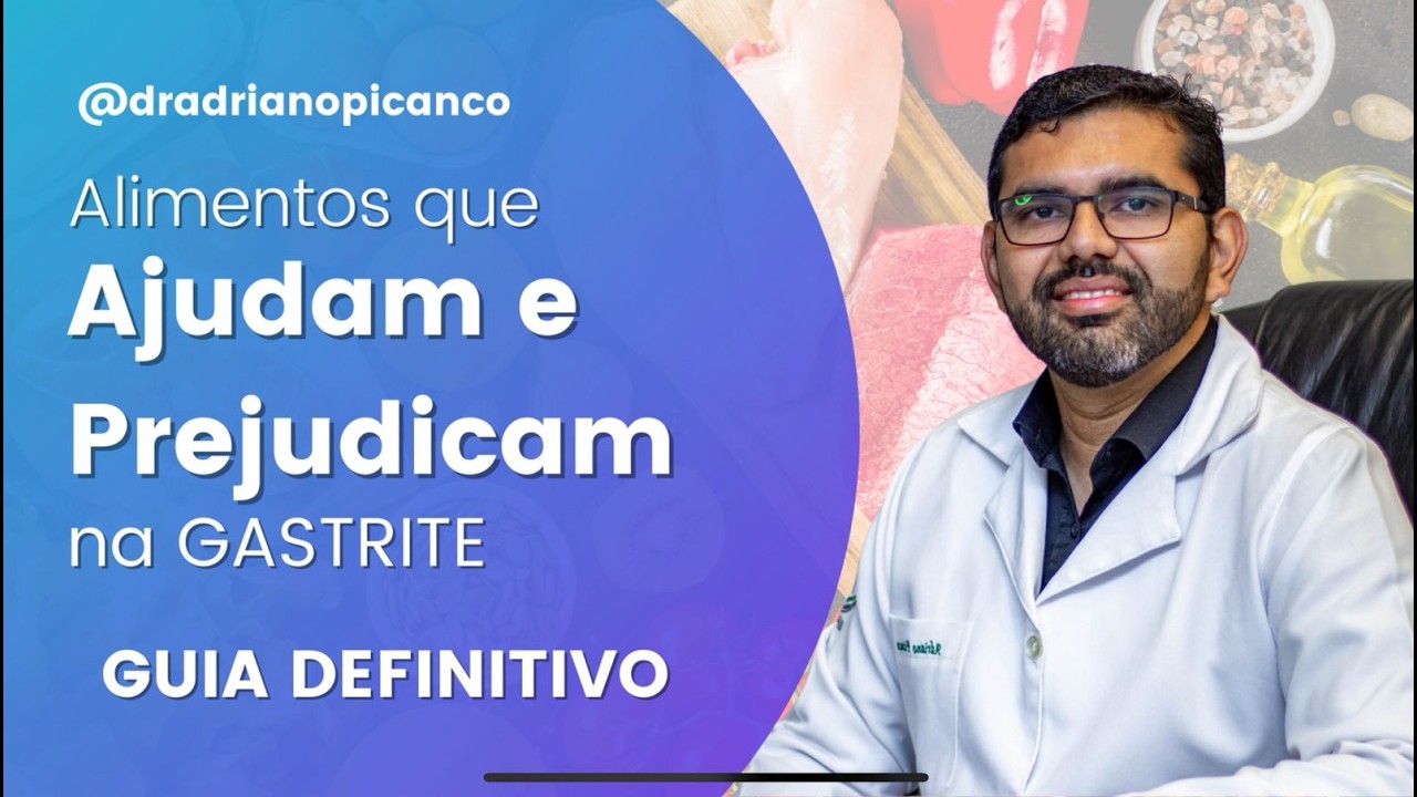 Alimentos que Pioram e Melhoram a Gastrite e o Refluxo Gástrico