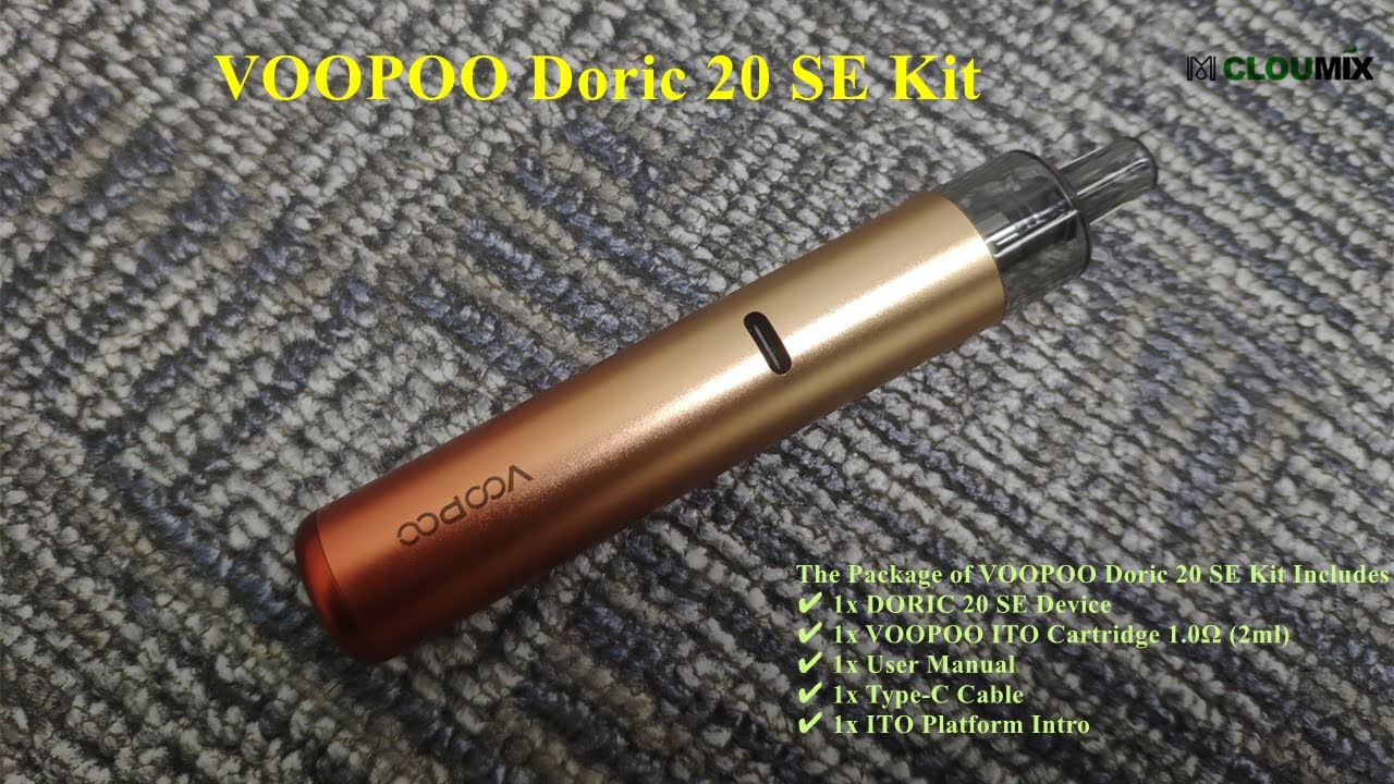 VOOPOO Doric 20 SE Kit Unboxing