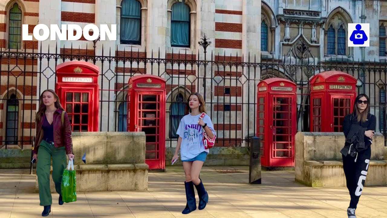 London Walk 🇬🇧 Trafalgar Square 👑 to the Royal Courts of Justice | Central London Walking Tour.