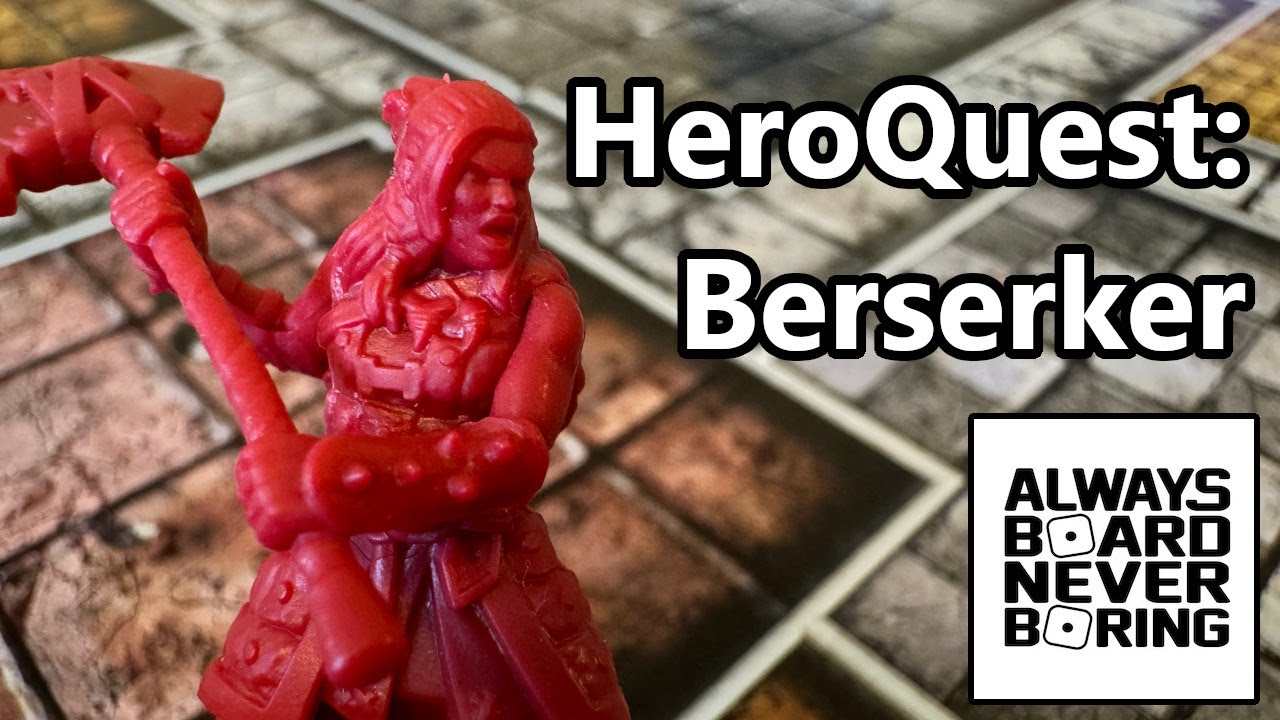 Обзор берсерка в Jungles of Delthrak | Подробный обзор нового класса берсерка в HeroQuest | Спонсор