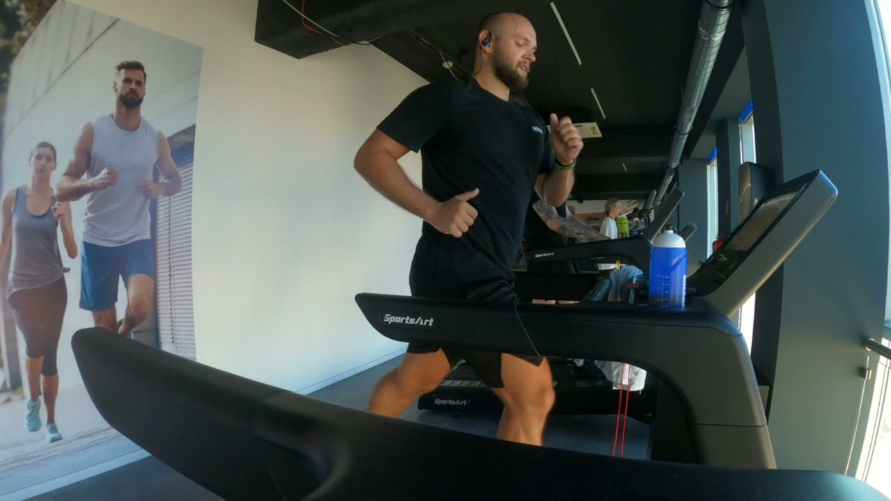 Intervalový beh na bežiacom páse