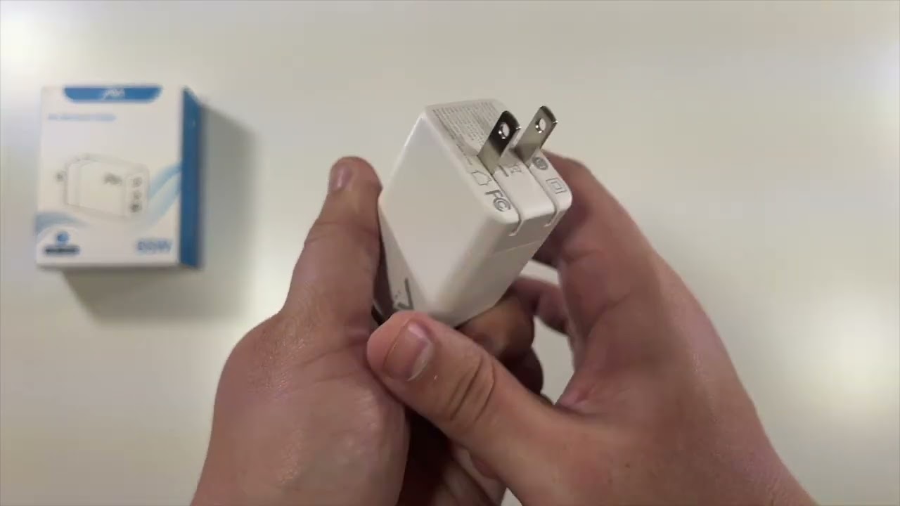 AMLINK USB C 65W PPS PD3.0 3 Port Charger Unboxing