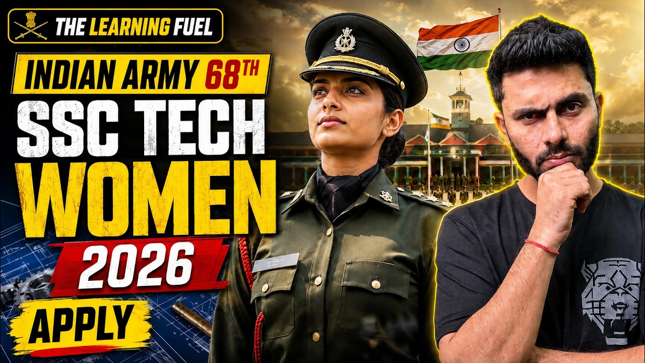 Indian Army 68th SSC Tech Women Recruitment 2026 | April 2027 Course | Eligibility, Age & Apply