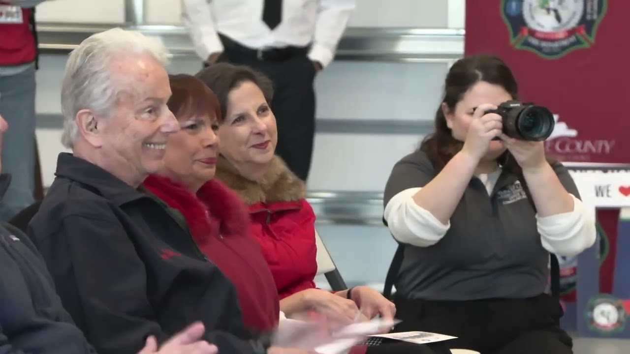 Церемония торжественного открытия пожарной части № 39 округа Семинол