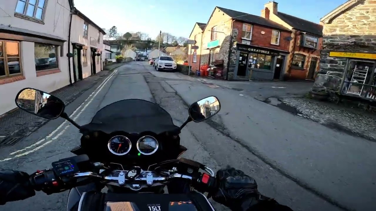 Xmas day ride to Pistyll Rhaeadr(Waterfall)