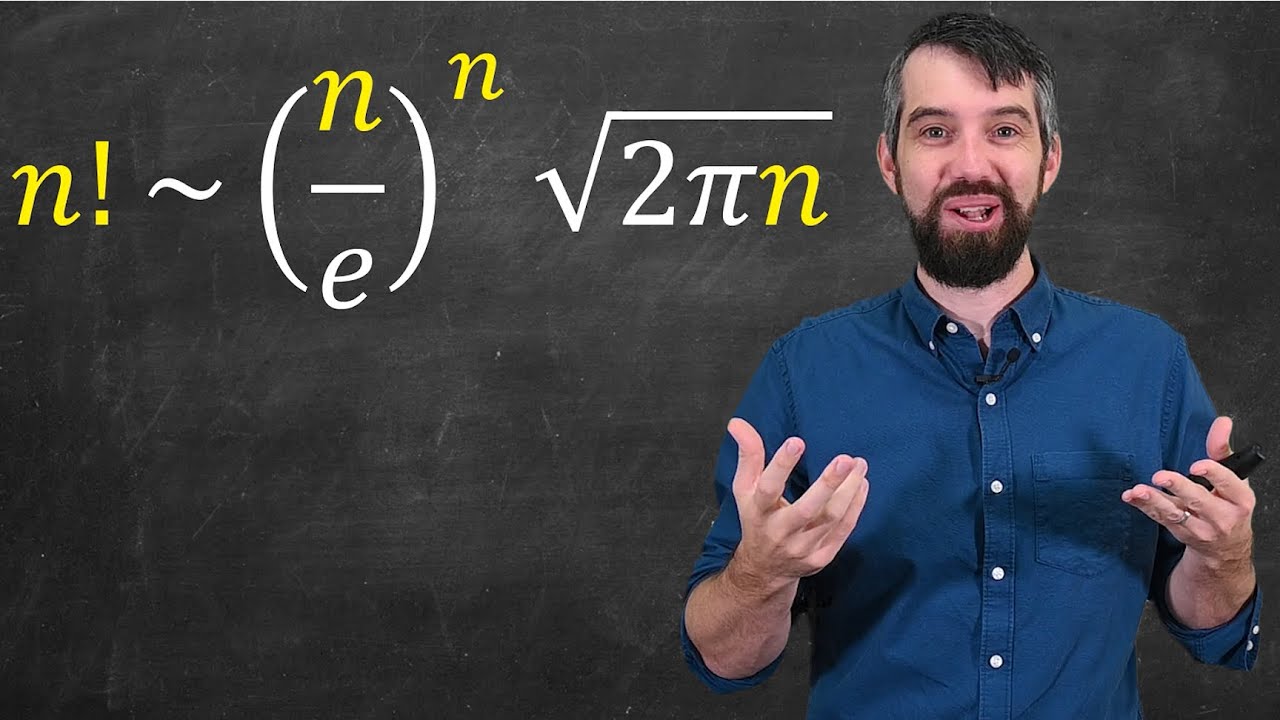 Stirling's Incredible Approximation  // Gamma Functions, Gaussians, and Laplace's Method