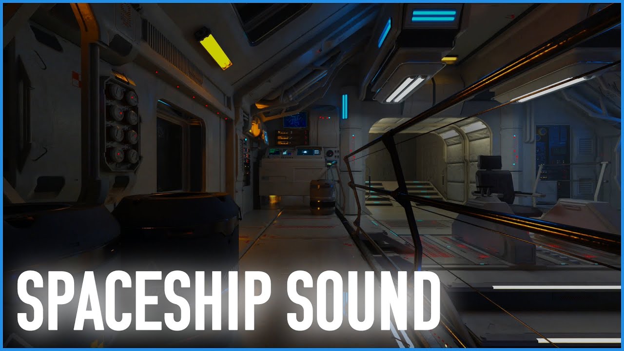 Звук космического корабля Звук окружающей среды для исцеления и глубокого сна