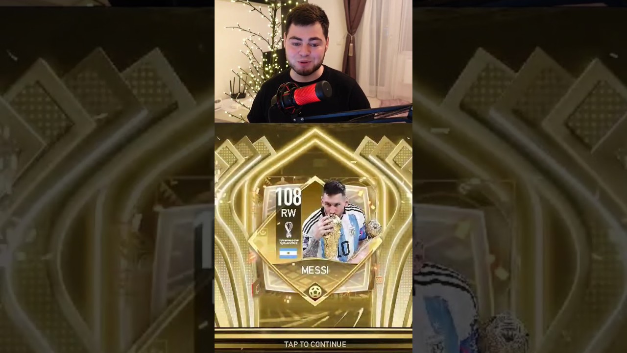108 OVR MESSI TOTT в НАБОРЕ FIFA MOBILE 22