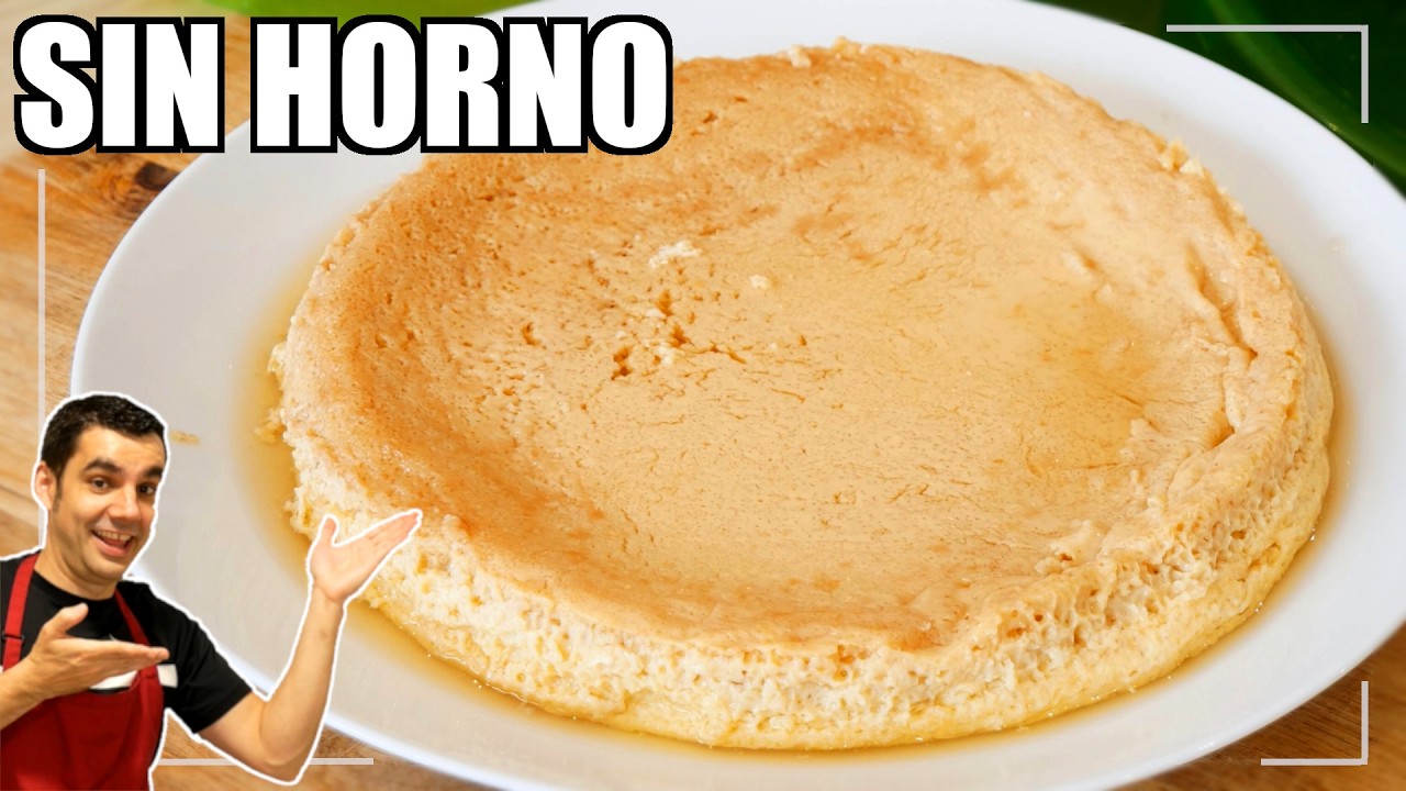 Cómo hacer flan fácil y rico sin horno con solo 3 ingredientes
