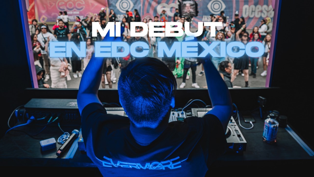 Mi DEBUT en EDC MÉXICO 2026 | VLOG DE UN DJ EN SU PRIMER EDC #edcméxico