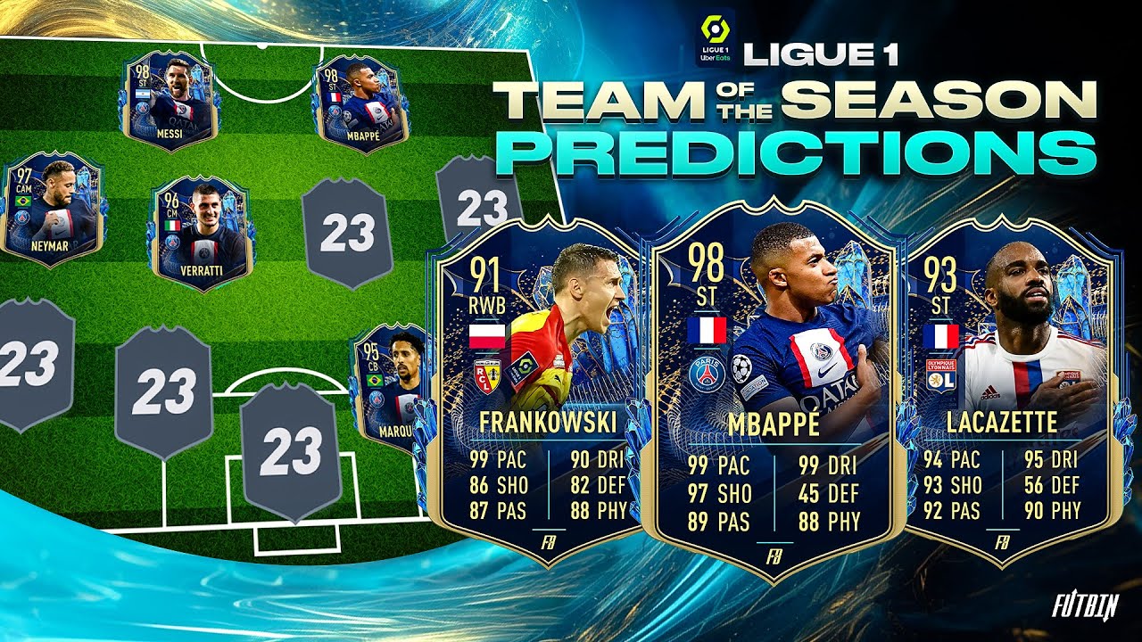FIFA 23 LIGUE 1 TEAM OF THE SEASON PREDICTION!