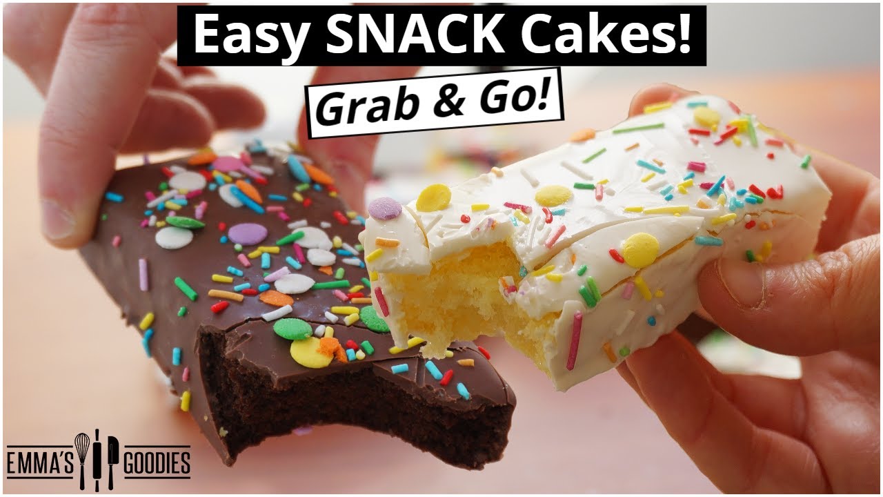 $1 SNACK CAKES! Grab & Go! Soft Cakes W/ Icing Shell! Lunch Box Cakes!