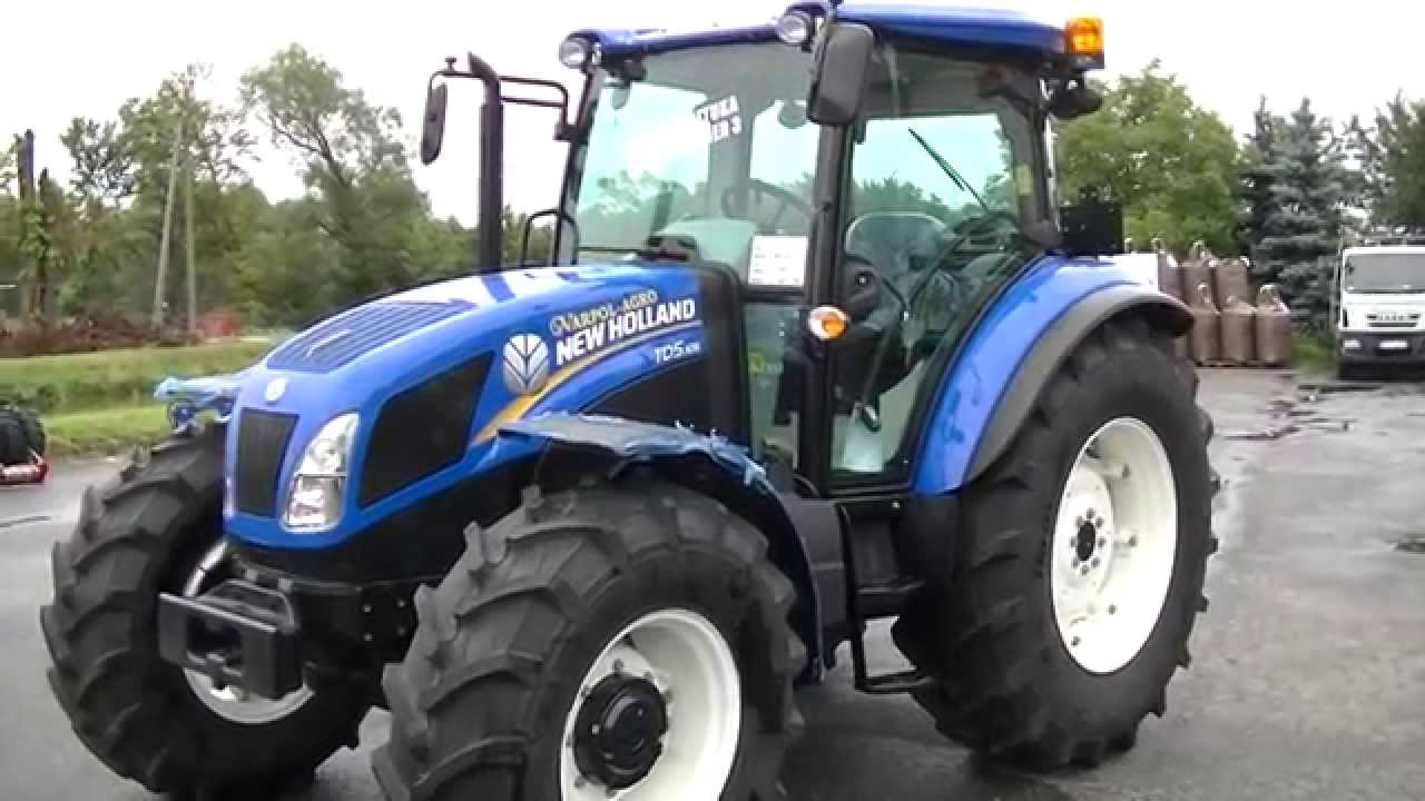 Ciągnik New Holland TD5. TIER 3 / WarpolAgroTV