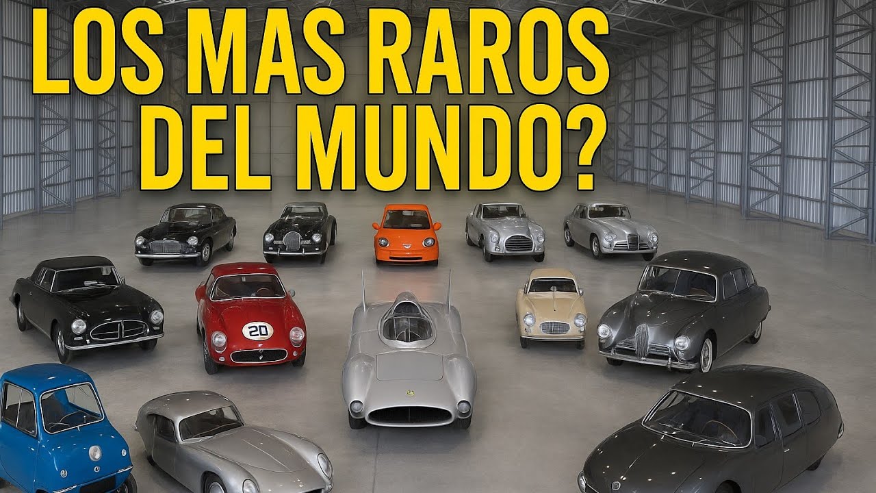 &iquest;LOS AUTOS M&Aacute;S RAROS DEL MUNDO? &iexcl;NO CREER&Aacute;S QUE EXISTEN!