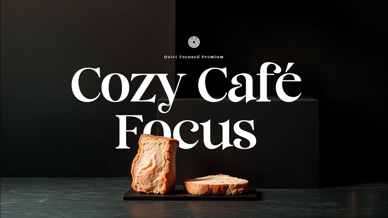Cozy Café Focus ☕ Premium LoFi for Work, Reading & Creative Flow
