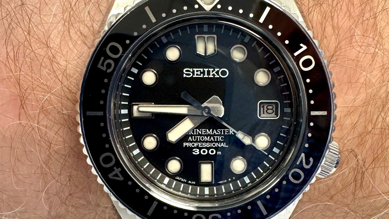 The Seiko Marinemaster 300 Professional Diver’s Watch - Evolution of the Species. Video 1 