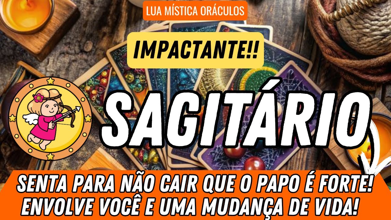 SAGITÁRIO♐️ SENTA PARA NÃO CAIR QUE O PAPO É FORTE! ENVOLVE VOCÊ E UMA MUDANÇA DE VIDA!