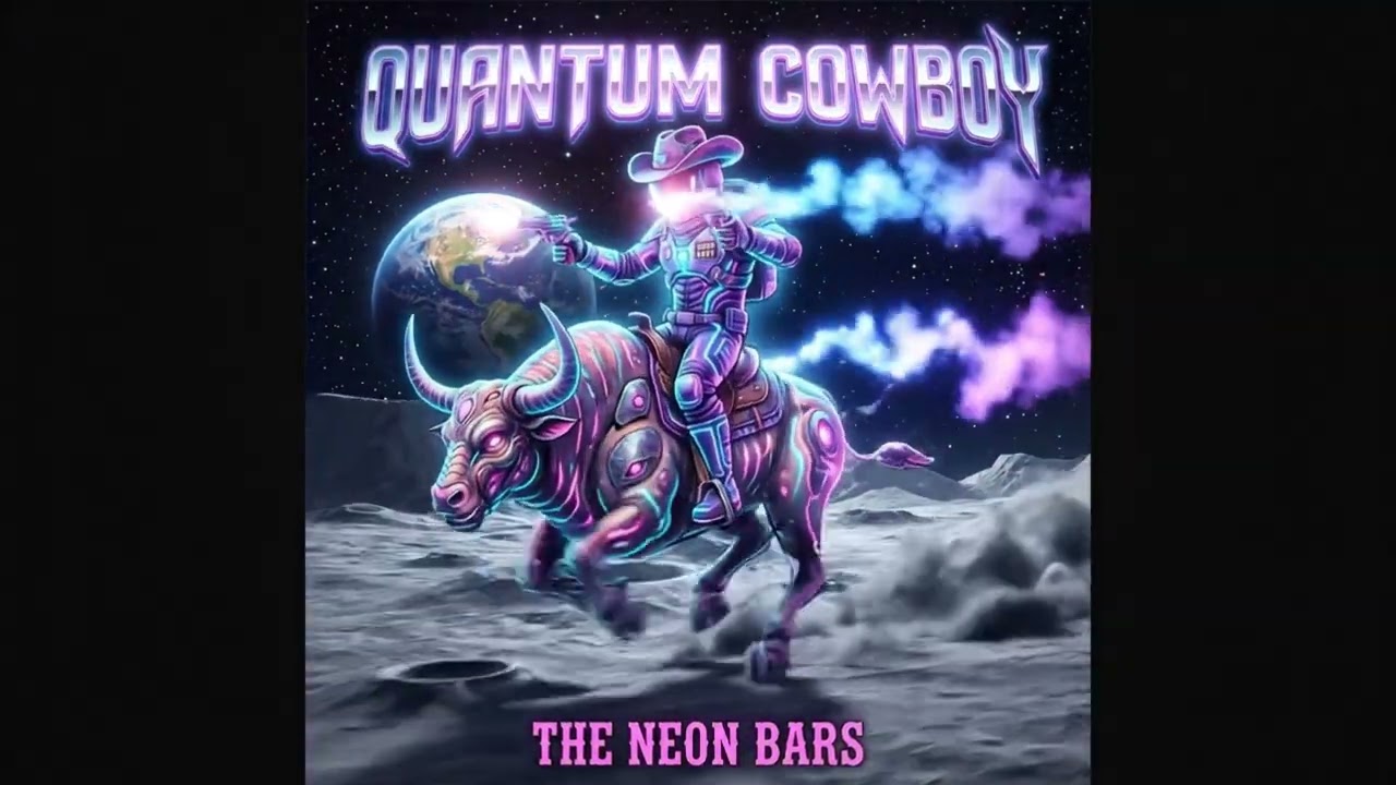Quantum Cowboy- The neon bars.