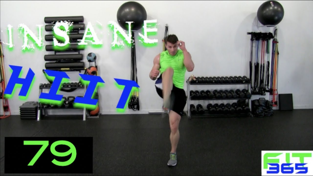 Insane HIIT Bodyweight Workout At Home