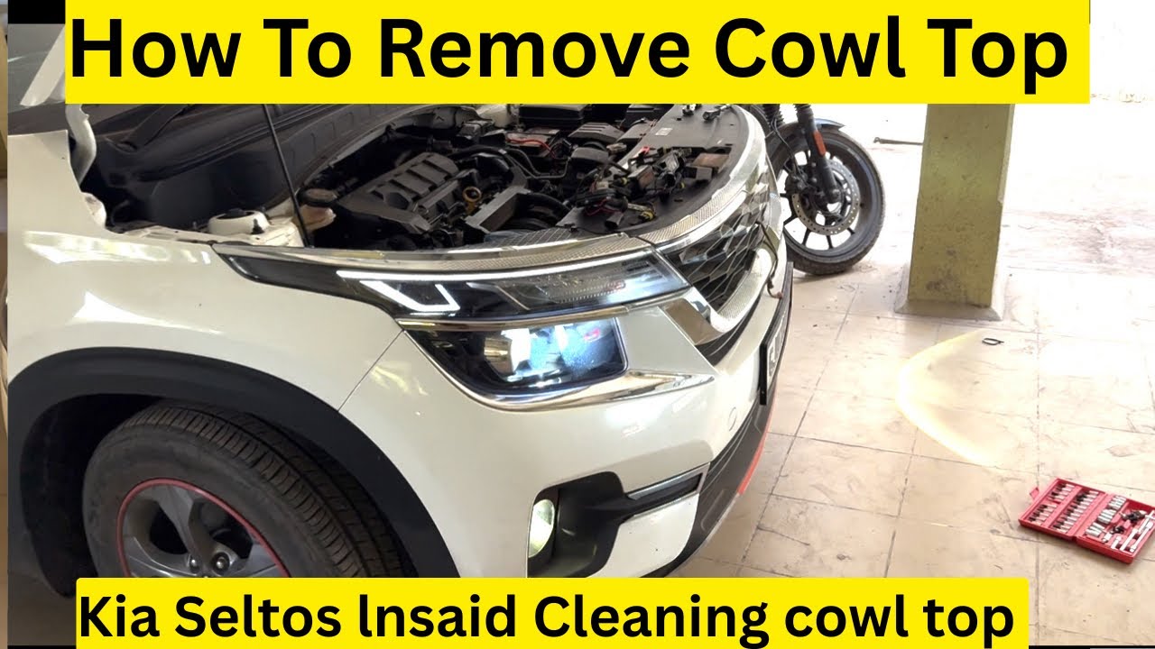 How to Open Cowl panel  kia seltos | Remove wiper and insaid Cowl went cleaning |Rat protection |