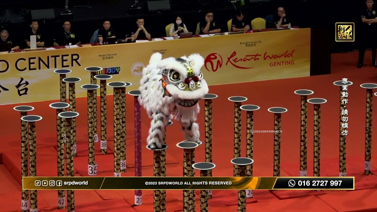 14th Genting World Lion Dance Championship Preliminary Day 2 - Vietnam Hainam Lien Huu Sports
