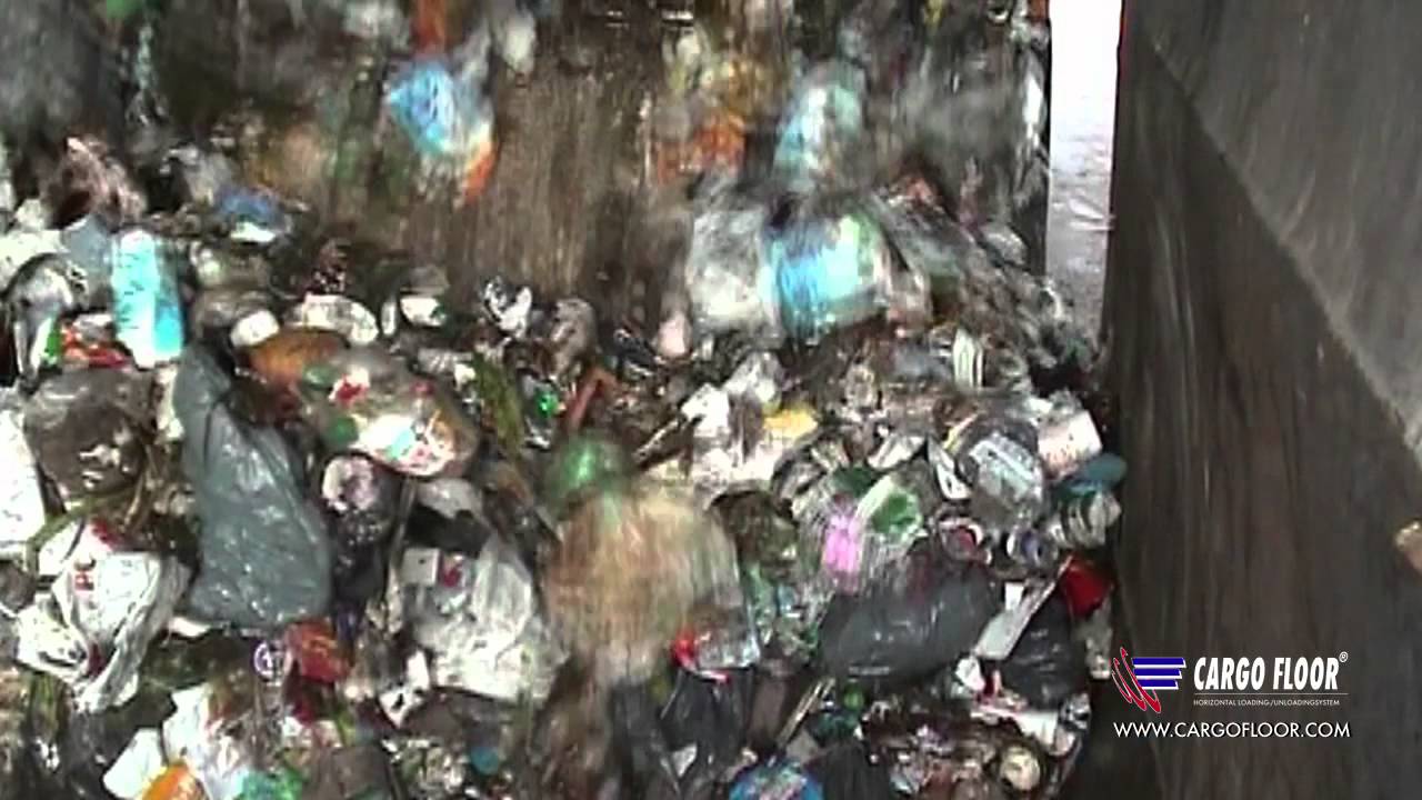 Cargo Floor Loading and Unloading System Stationary - Domestic waste transfer station