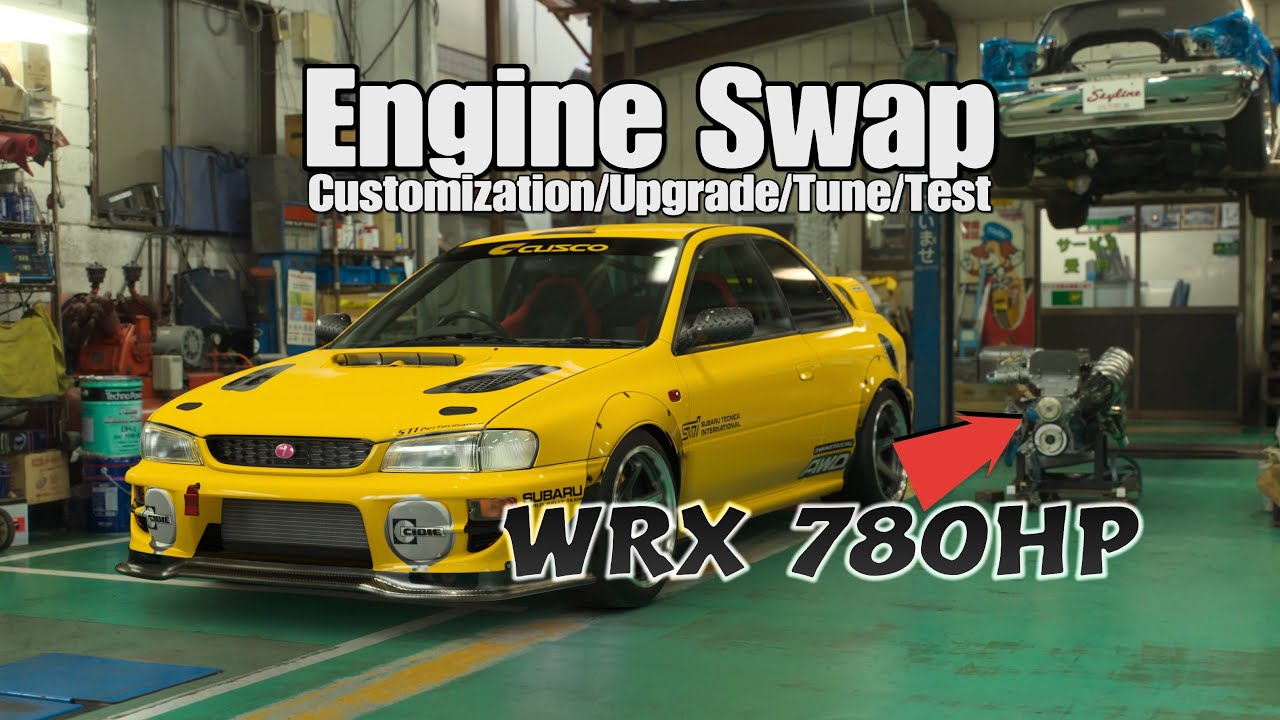 GT7 Builds: Subaru Impreza Coupe WRX Type R '99 with Impreza Rally Car '98 Engine Swap | Update 1.63