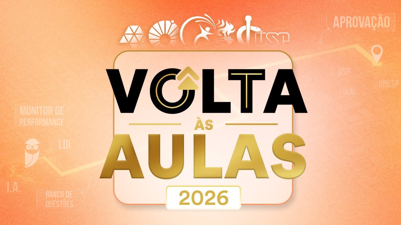 Voltas às Aulas 2026. Comece o ano com estratégia. Termine com a aprovação.