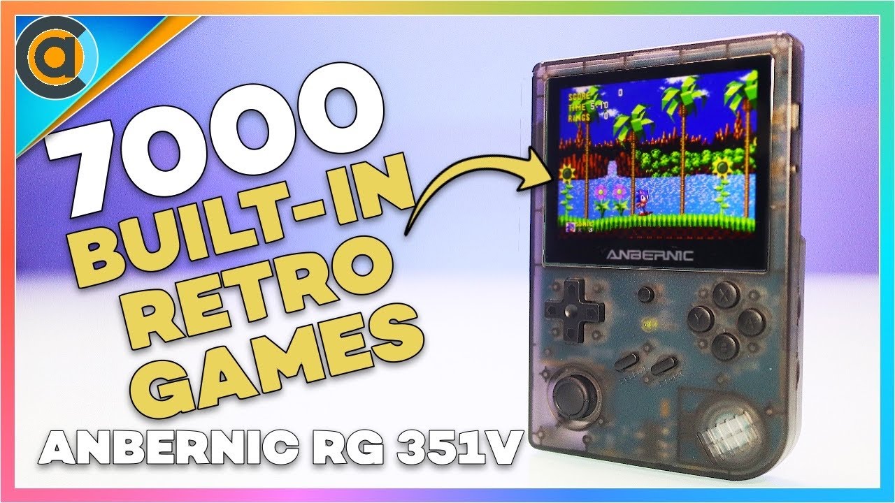 Anbernic RG351V Retro Gaming Emulator First Look and gameplay | Part 1