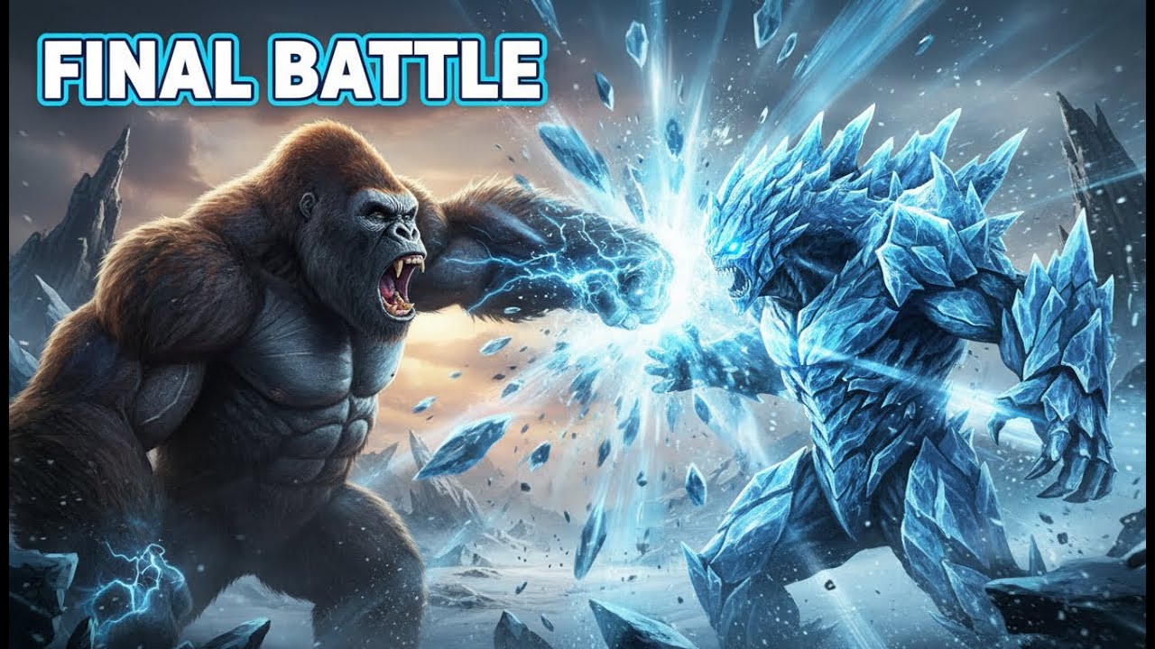 KONG vs T-REX – The Ultimate Monster Clash