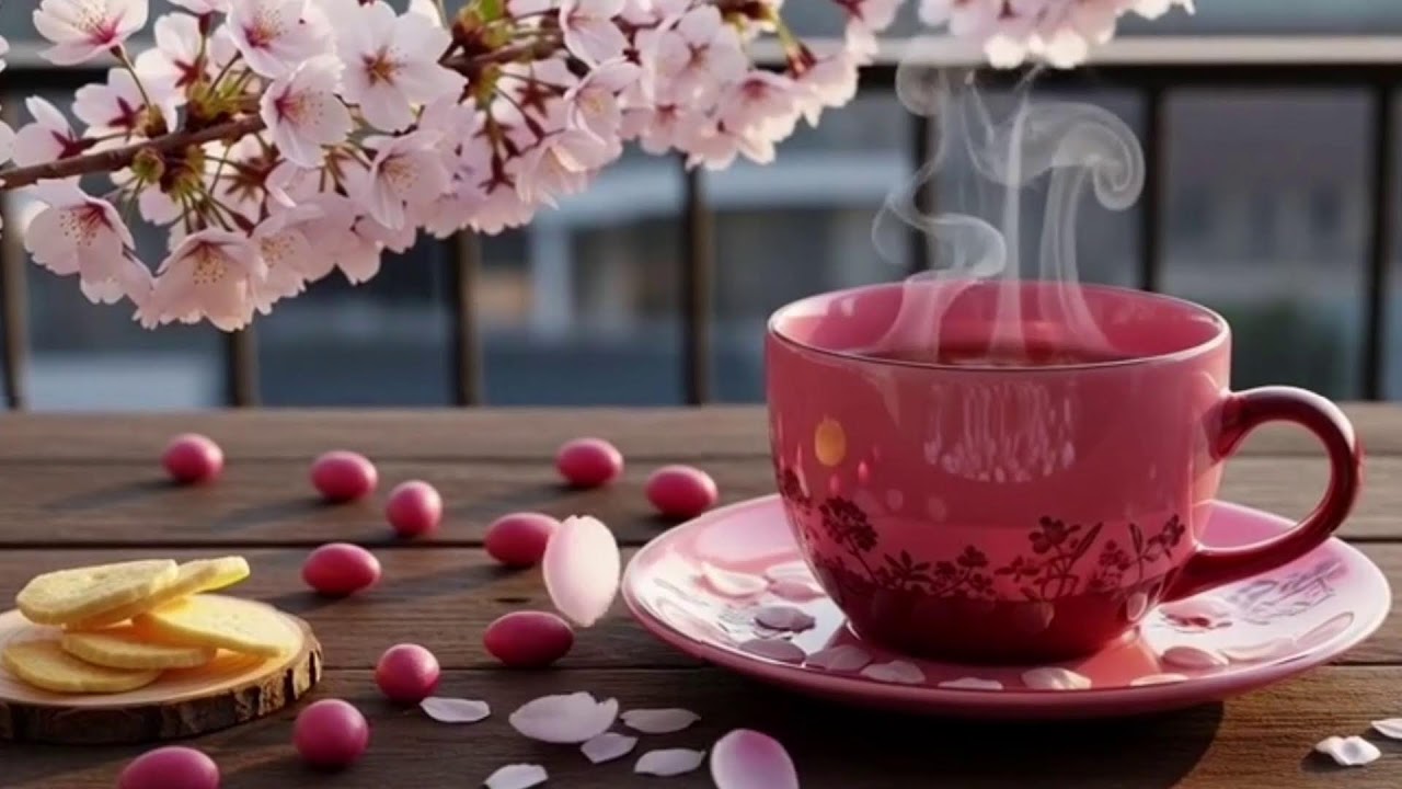 Positive Morning Spring Jazz ☕ Exquisite May Coffee Music & Sweet Bossa Nova Jazz for Good Mood