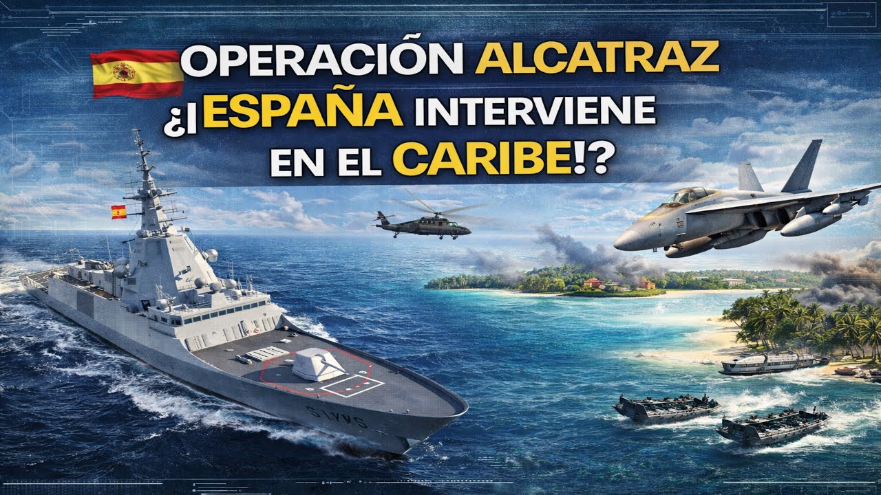 OPERACIÓN ALCATRAZ ¿¡ESPAÑA INTERVIENE EN EL CARIBE!?