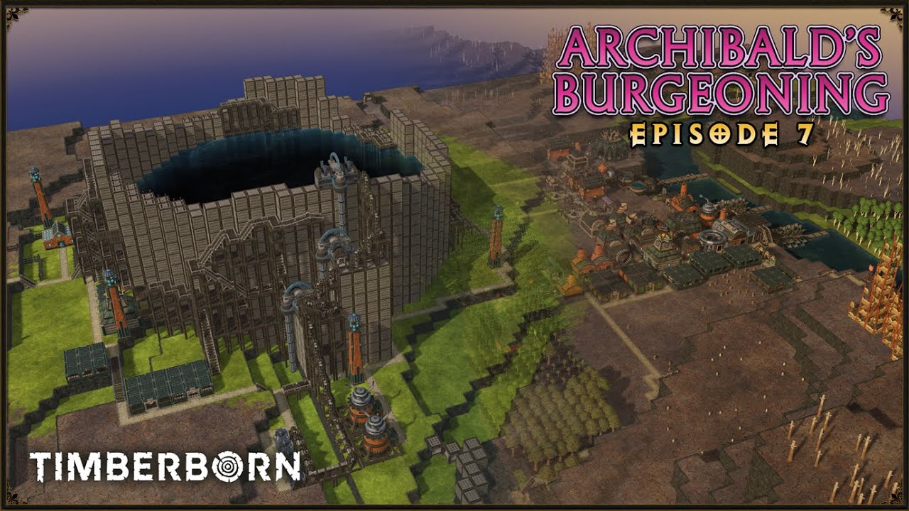 Beaver Statues & Monuments - Timberborn - Archibald's Burgeoning 07 - Let's Play