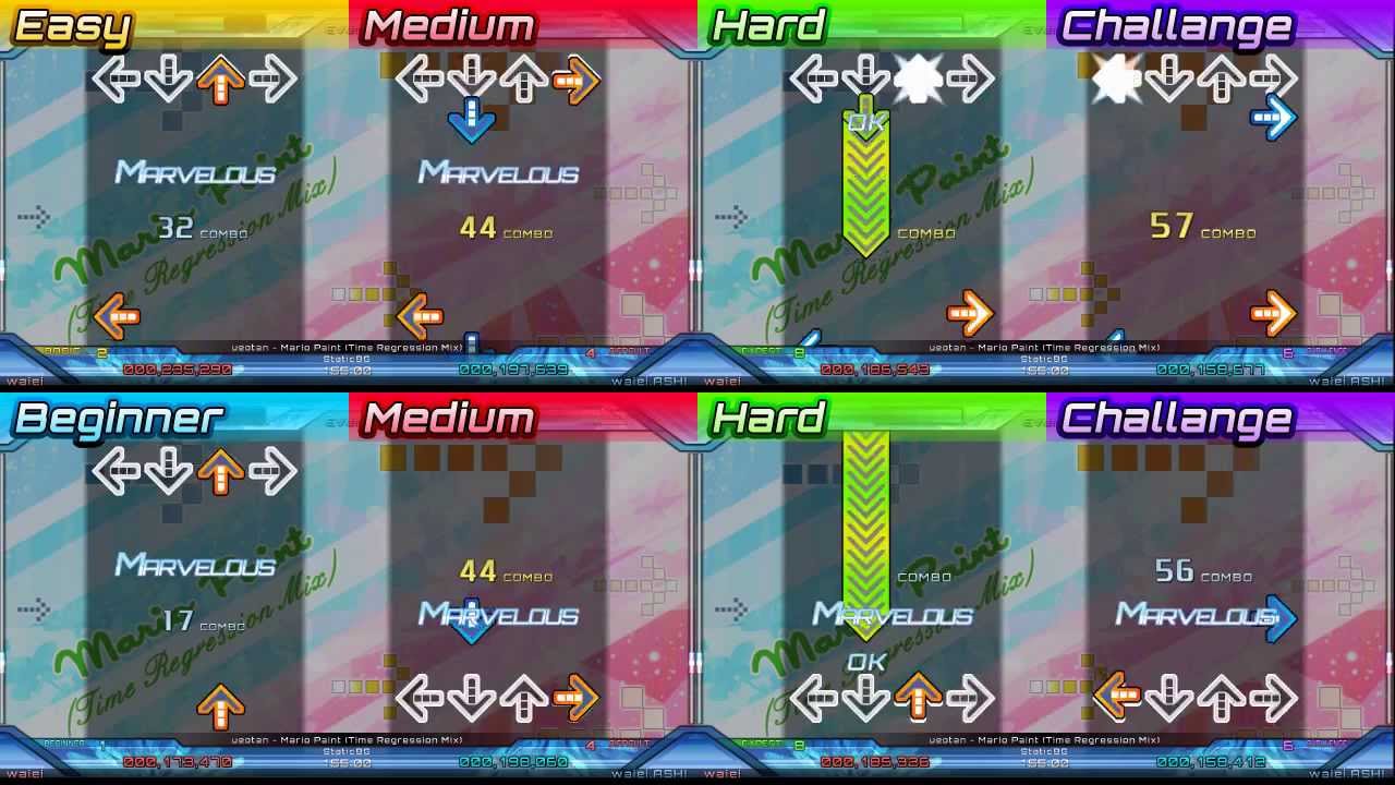 (StepMania) FIXED Project5 - Mario Paint (Time Regression Mix) / ueotan