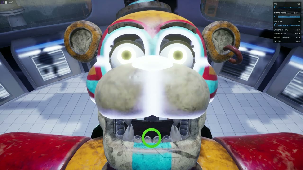 JUGANDO FNAF SECURITY BREACH l CON MODS HABER QUE BIZARRRO ESTA