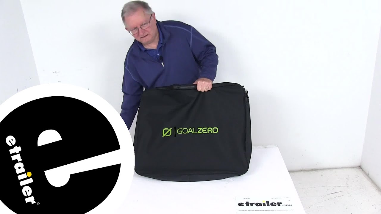 etrailer | Hands-On with the Goal Zero Boulder Solar Panel Travel Case