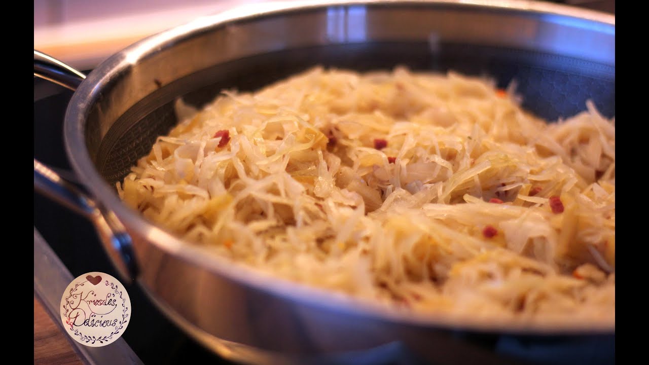 Bayrisches Weißkraut || leckere Beilage || schnell und einfach