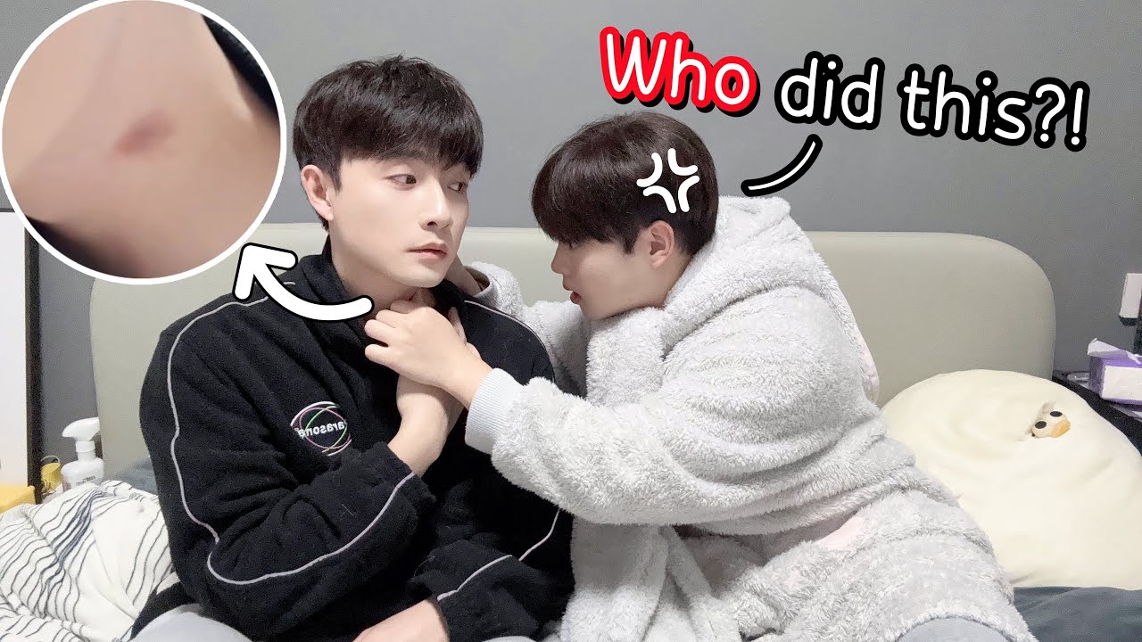 Tell My Boyfriend A Man Gaves Me A Hickey...💋Prank On My Husband [Gay Couple Lucas&Kibo BL]